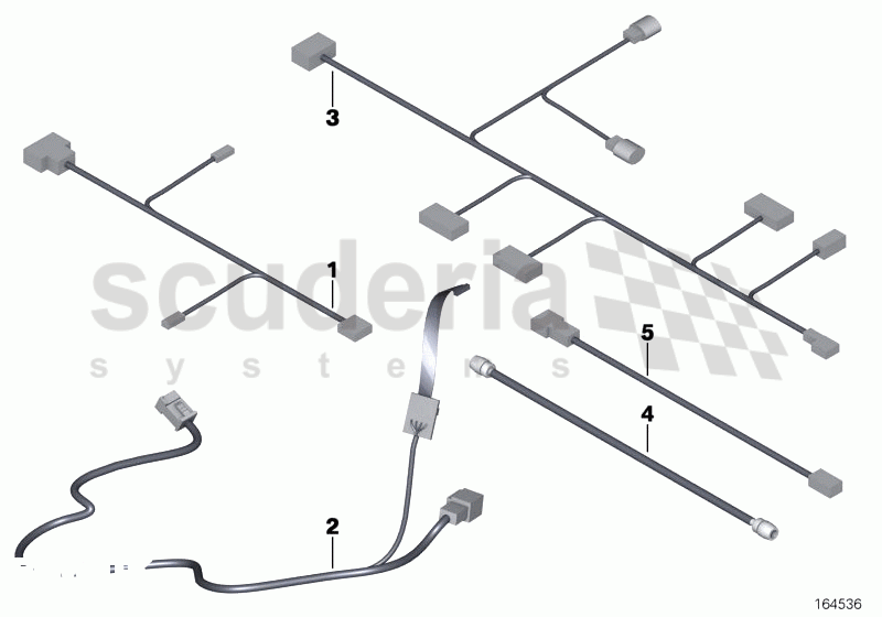 WIRING HARNESS/ADDITIONAL EQUIPMENT of Rolls Royce Rolls Royce Phantom Extended Wheelbase