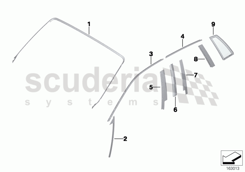 Exterior trim, Shadowline of Rolls Royce Rolls Royce Phantom Extended Wheelbase