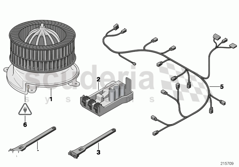 Electric parts automatic air condition of Rolls Royce Rolls Royce Phantom Drophead Coupe