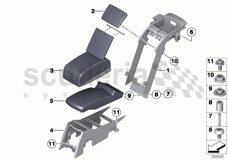 Third seat of Rolls Royce Rolls Royce Phantom