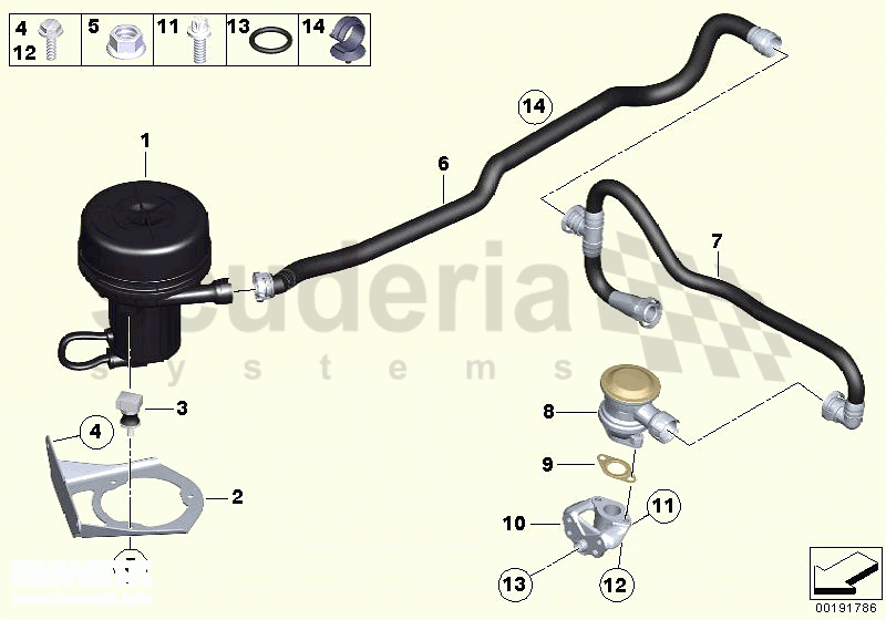 EMISSION CONTROL-AIR PUMP of Rolls Royce Rolls Royce Phantom Coupe