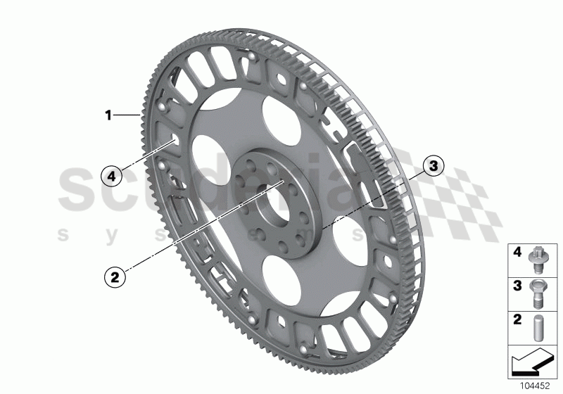 Flywheel automatic of Rolls Royce Rolls Royce Phantom Coupe