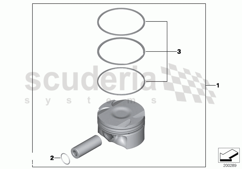 Crankshaft-Pistons of Rolls Royce Rolls Royce Ghost Series I (2009-2014)