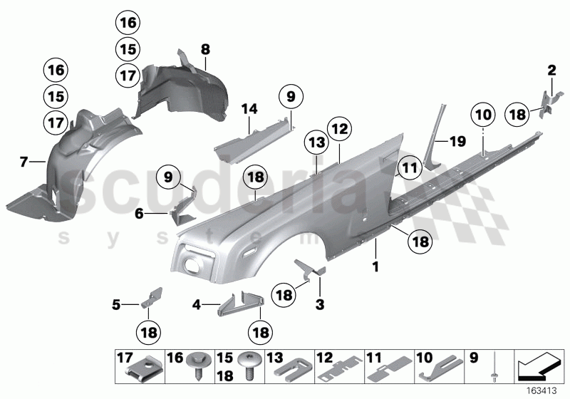 Front side panel/Entrance of Rolls Royce Rolls Royce Phantom Coupe