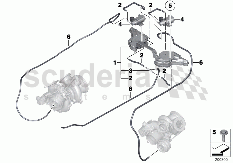 VACUM CONTROL-ENGINE-TURBO CHARGER of Rolls Royce Rolls Royce Ghost Series I (2009-2014)