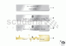 Engrave Plate - Phantom Drophead of Rolls Royce Rolls Royce Phantom Coupe