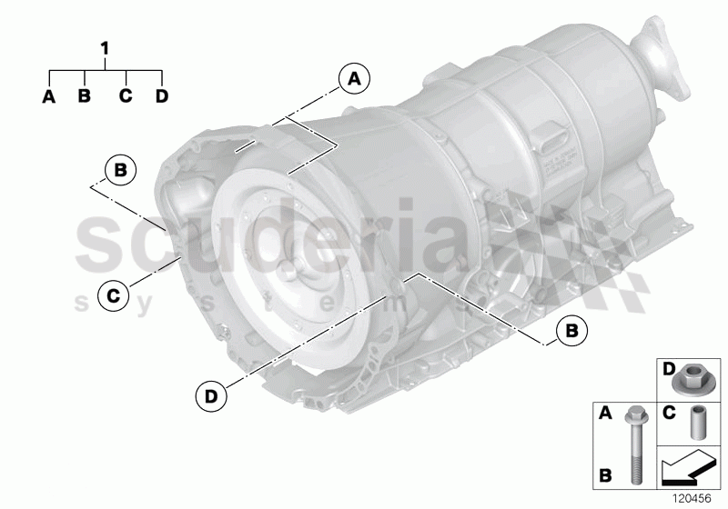 GEARBOX MOUNTING of Rolls Royce Rolls Royce Phantom Extended Wheelbase