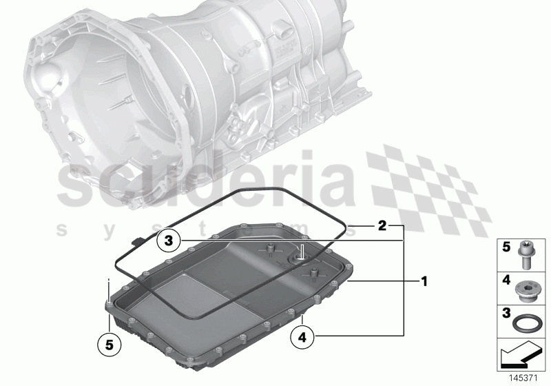 GA6HP32Z sump of Rolls Royce Rolls Royce Phantom