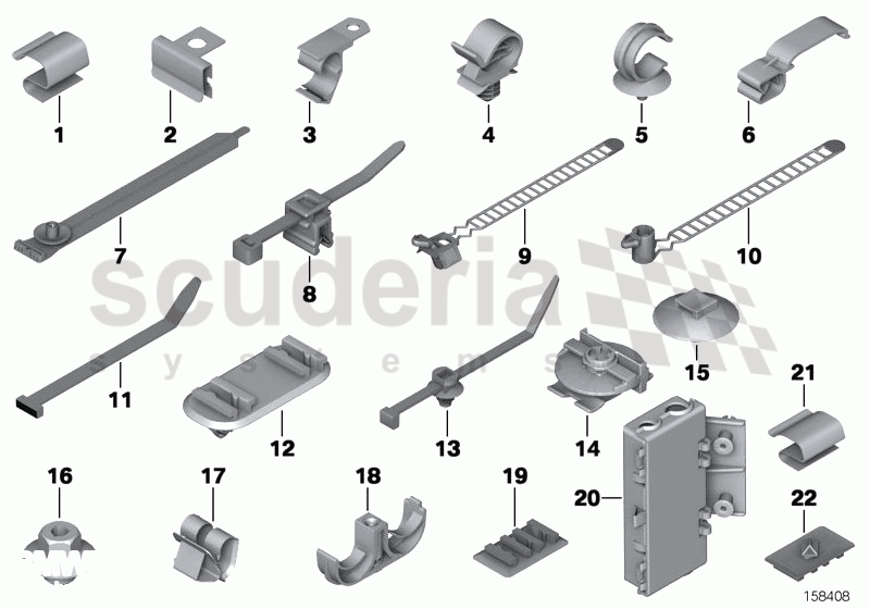 Cable Harness Fixings of Rolls Royce Rolls Royce Phantom Extended Wheelbase