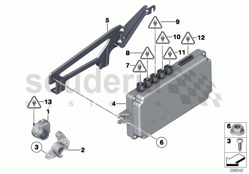 Side view camera of Rolls Royce Rolls Royce Ghost Series I (2009-2014)