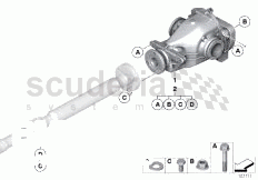 Rear-axle-drive of Rolls Royce Rolls Royce Phantom Extended Wheelbase