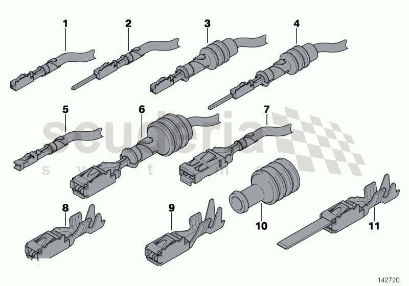 Pin contacts ELO of Rolls Royce Rolls Royce Phantom