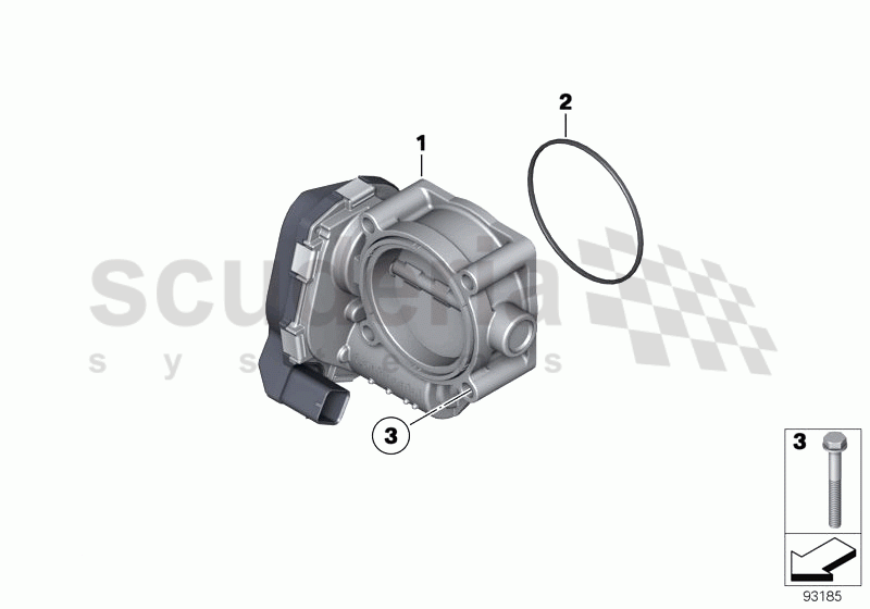 Throttle housing Assy of Rolls Royce Rolls Royce Ghost Series I (2009-2014)