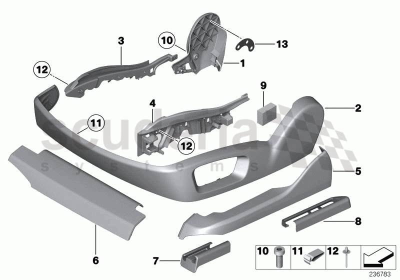 SEAT FRONT SEAT COVERINGS of Rolls Royce Rolls Royce Ghost Series I (2009-2014)