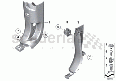 TRIM PANEL LEG ROOM of Rolls Royce Rolls Royce Ghost Series I (2009-2014)