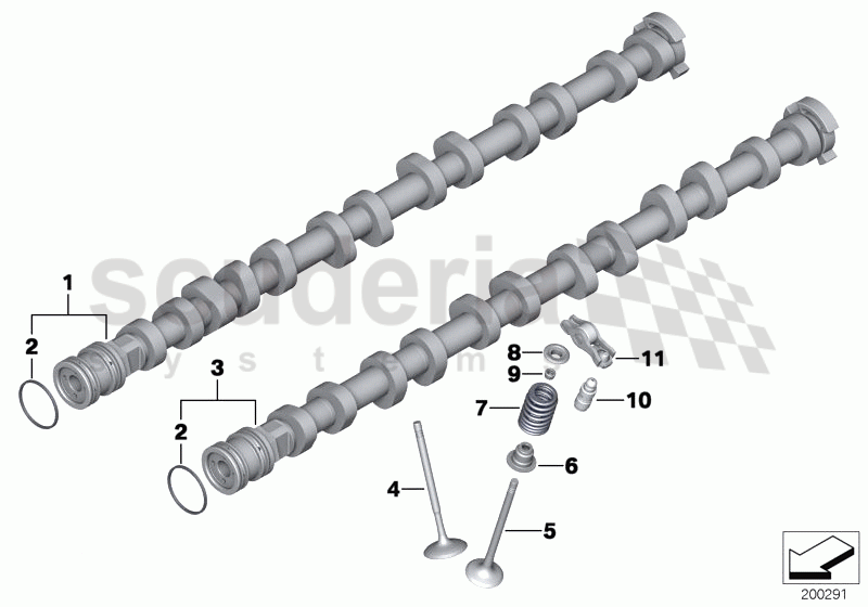 VALVE TIMING GEAR - CAMSHAFT/VALVES of Rolls Royce Rolls Royce Ghost Series I (2009-2014)