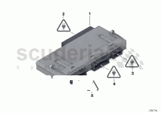 Control unit, junction box electronics 3 of Rolls Royce Rolls Royce Ghost Series I (2009-2014)