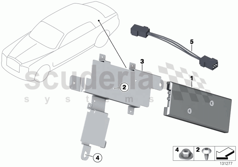 Antenna amplifier, Diversity of Rolls Royce Rolls Royce Phantom Extended Wheelbase