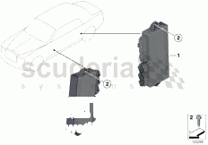 Control unit, doors of Rolls Royce Rolls Royce Phantom Extended Wheelbase