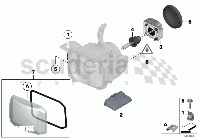 Indiv. headlight parts/xenon headlight of Rolls Royce Rolls Royce Phantom Drophead Coupe