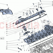 RH HEAD COVER GASKET for 