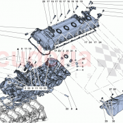 LH HEAD COVER GASKET for 