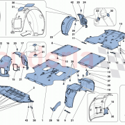 REAR FLAT UNDERTRAY SECTION for 