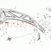 Engine Hood Strut for 