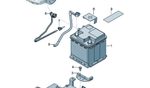 Battery
battery mounting