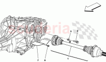 DIFFERENTIAL UND ACHSWELLEN FÌR DIE HINTERACHSE