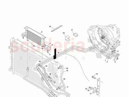 Photo of PIPE ASSY COOLER FEED AUTO TRANS 32 120300…