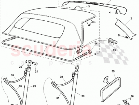 Photo of EDGE RETAINER SIDE SHORT RT ANGLE 93…