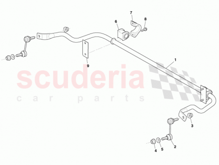 Photo of Anti Roll Bar Rear 8D33 5A771…