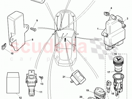 Photo of SWITCH SEAT HTR RH 37…