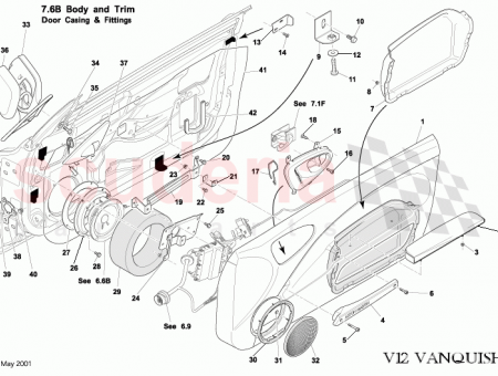 Photo of BRACKET DOOR SPEAKER 1R12 370421…