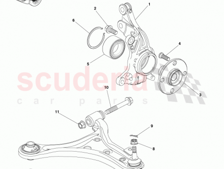 Photo of Hub Sub Assy Front Axle LH 43502…