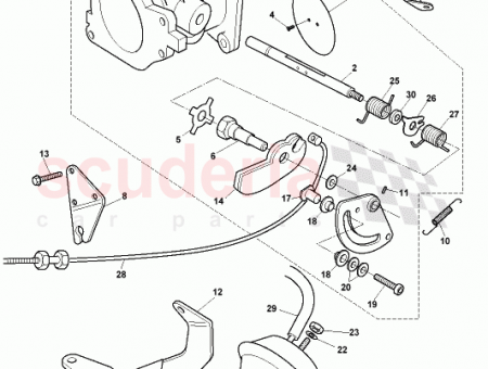 Photo of THROTTLE CABLE ASSY LHD 08…