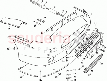 Photo of HOUSING ASSY REG PLATE FRONT 72 121789…