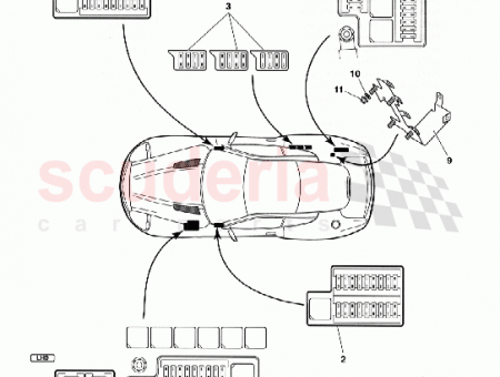 Photo of BRACKET FUSEBOX SHIELD RHD 5R13 13B525…