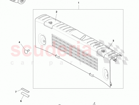 Photo of Cover Assy Deck Trim Rear 64716…