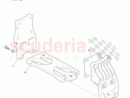 Photo of Bracket Transaxle Subframe LH 12023 13 1050…