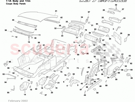 Photo of Support channel brace rear parcel shelf RH…