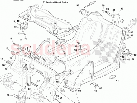 Photo of Mount Nut Plate Assy Outer Shoulder Harness 12023…