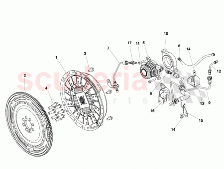 Photo of HOSE ASSY CLUTCH BLEED 6G33 7H552…