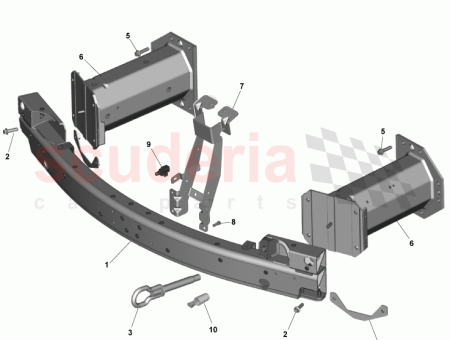 Photo of Crash Can Bumper Front DD43 V17N800…