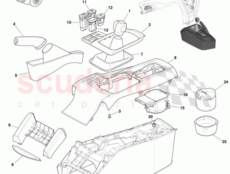 Photo of Plate Centre Console SATIN MANUAL AY2Y 045A67…