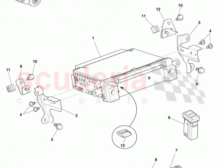 Photo of Receiver Assy Radio PLUM 86120 74010…