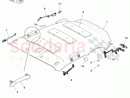 Photo of Spacer Side Rail RR No2 RH 66415…