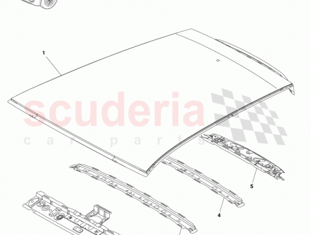 Photo of Reinforcement Roof Panel Centre 63141…