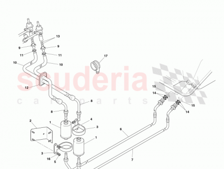 Photo of ASSY BRACKET FUEL FILTER 34 120304…